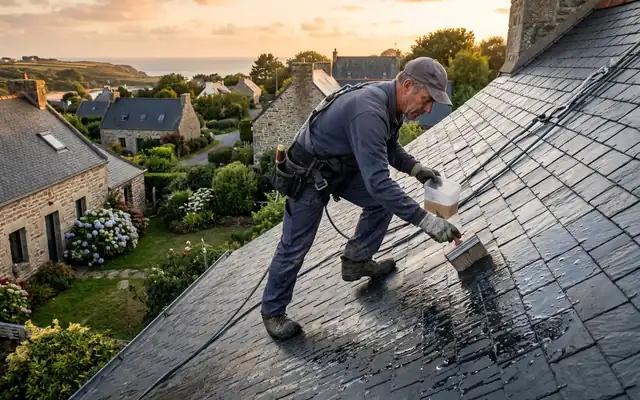 Hydrofuge — démoussage de toiture dans le pays de Redon