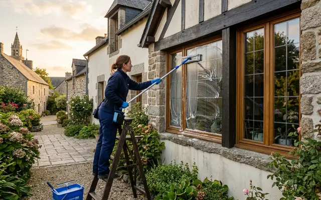 Lavage — nettoyage de vitres dans le pays de Redon